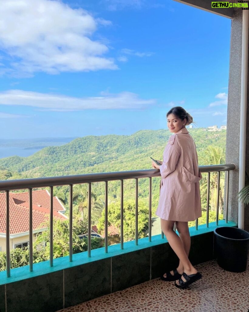 Angela Morena Instagram - Look up. It is written in the sky. ☁️ Tagaytay City