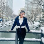 Angela Morena Instagram - 美しいが寒い ❄️ Sapporo, Hokkaido, Japan
