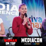 Angela Morena Instagram - [NOW HAPPENING] VMX Heavenly Crush, Angela Morena at the Grand Media Conference of the newest Vivamax Original Film, BJJ: WOMAN ON TOP! Directed by Linnet Zurbano. World Premiere this SEPTEMBER 29 only on Vivamax! #BJJWomanOnTop #BJJWomanOnTopMediaCon