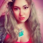 Angela Zahra Instagram – 🐱💖Beautiful necklace: @thecraftyanteater #thecraftyanteater #collaboration #angelazahra #انجيلا_زهرة