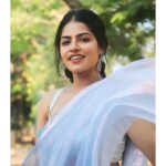 Angelin B Instagram - மறக்குமா நெஞ்சம்! 🧿 📸 @hemanathan_muthusamy Makeup and hairdo @pavi_.artistry #trendingsong #instatrends #Angelin #sunnews #nncs #suntv #ponniyinselvan #audiolaunch #redcarpet #lycaproductions