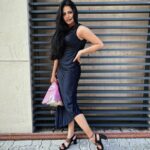 Angelin B Instagram - Love love love❤️ #vjangelin #angelin #anchor #black #explorepage Chennai