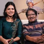 Angelin B Instagram - நம் பாசத்திற்குரிய பாரதிராஜாவுடன்❤️ #vjangelin #blessed #suntv #sunnews #nncs #angelin #anchorlife #trending Chennai, India
