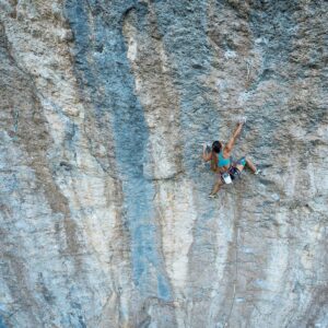 Angie Scarth-Johnson Instagram - The first time I tried pornographie was  last season, I hadn’t done a route of that level yet and it felt really intimidating at the time. Now coming back to it, I realise How much I’ve grown as a climber and that’s something I really needed before being able to do this route. I never took note of little things while climbing which is something I’ve since learnt to do. hip movement is actually very important… 🤓 new climbing skills unlocked this season 🔓😗

📸 @jan_novak_photography 

@redbullau @climbing_anchors @thenorthface_aunz @tenayaclimbing @camp1889 @mytendon  @cvok9c @climbersagainstcancerofficial @climbskinspain @frictionlabs #neverstopexploring #tenayaclimbing #climbinginspain #womanclimbers #climbskin #chalkupless #newstandardinchalk #climbinganchors #tenayaathlete