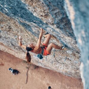 Angie Scarth-Johnson Instagram - ✅ 🔴Zipayorik ez 8c/+ 
(33/34)

Beautiful line 🌸 I had tried this route a couple of times at the end of the day to get In some extra climbing. 
 never gave it much attention but today after a proper try im happy to have ticked her off. Looking forward to what’s next⭐️💕⛰

📸 : @liqen.studio 

@jorge.diazrullo for the belay🤍

@redbullau @climbing_anchors @thenorthface_aunz @tenayaclimbing @camp1889 @mytendon  @cvok9c @climbersagainstcancerofficial @climbskinspain @frictionlabs #neverstopexploring #tenayaclimbing #climbinginspain #womanclimbers #climbskin #chalkupless #newstandardinchalk #climbinganchors #tenayaathlete