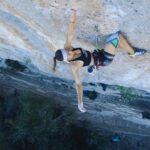 Angie Scarth-Johnson Instagram - Getting back into training at my local @mountainstrongcbr 🧗‍♀️ connecting back with old friends I grew up training with has been super heart warming and I’m excited for the next few coming weeks here in Australia .🤍😊 Profile pic 📸 @liqen.studio @redbullau @climbing_anchors @thenorthface_aunz @tenayaclimbing @camp1889 @mytendon @cvok9c @climbersagainstcancerofficial @climbskinspain @frictionlabs #neverstopexploring #tenayaclimbing #climbinginspain #womanclimbers #climbskin #chalkupless #newstandardinchalk #climbinganchors