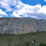 Angie Scarth-Johnson Instagram - One of the most peaceful climbing places 🤍🧗‍♂️ @redbullau @climbing_anchors @thenorthface_aunz @tenayaclimbing @camp1889 @mytendon @cvok9c @climbersagainstcancerofficial @climbskinspain @frictionlabs #neverstopexploring #tenayaclimbing #climbinginspain #womanclimbers #climbskin #chalkupless #newstandardinchalk #climbinganchors Céüse La Falaise The Cliff