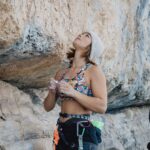 Angie Scarth-Johnson Instagram - 𝖦𝗅𝗈𝖻𝖺𝗅 𝖼𝗅𝗂𝗆𝖻𝗂𝗇𝗀 𝖽𝖺𝗒🤍 For everything climbing has given me , everything it’s shown me and the journey it’s taken me on. 📸 @honngy @alexaristei @thenorthface @thenorthface_aunz