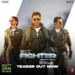Anil Kapoor Instagram - उड़ान भरें तो जीत के लिए, जान जाए तो देश के लिए... #Fighter Forever 🇮🇳 #FighterTeaser out now. #FighterOn25thJan @hrithikroshan @deepikapadukone @S1danand #KevinVaz @ajit_andhare @mamtaanand10_10 @ramonchibb @ankupande @vishaldadlani @shekharravjiani @iamksgofficial @akshay0beroi @viacom18studios @marflix_pictures @tseries.official #FighterMovie