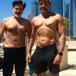 Anil Kapoor Instagram - Animal Ka Baap and Animal Ka Enemy Posing.