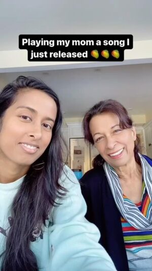 Anjulie Persaud Instagram - She wasn’t expecting that.. 😩 #newmusic #guyanese #songwriter #indiemusic