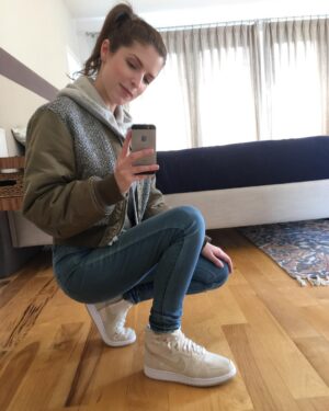 Anna Kendrick Instagram - thanks to @desusnice & @thekidmero for hooking me up with the starter kit Jordans