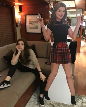 Anna Kendrick Instagram - Just trying to watch TV and your girl is being SO extra. An original Pitch Perfect interactive story is on the @Episode app! #EpisodeGetsPitchSlapped #PitchPerfectInDeepTreble. Check it out on the App Store or Google Play #partner
