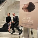 Anna Kendrick Instagram - So grateful to have Paul Feig as a friend and collaborator, and especially grateful he came out to moderate a lovely evening and talk about “Alice, Darling” ❤️❤️❤️ (Plus I always know I can dress up when we hang.)