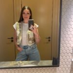 Anna Passey Instagram – This waistcoat with everything…