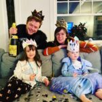 Anna Wood Instagram - Happy New Year from my brood to yours. ❤️
