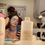 Anne Hathaway Instagram – Rise and Grind!
Special shout out to @mollyrstern, @lonavigi and @spasicov who turned out this #episodefour stunner in an hour and a half (Getting it all off took weeks, just saying).
#wecrashed @appletvplus