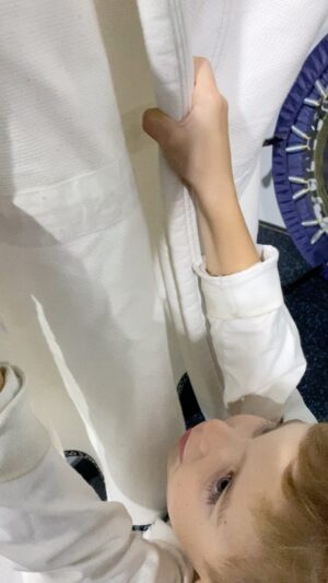 Anthony Carelli Instagram - ABT - always be training, I often present Marko with these fun little challenges that are skill developing in nature.  He gets to have a successful experience and looks at the exercise fondly the next time it’s introduced.  #Judo #BJJ #Grappling #Submissions #Champion