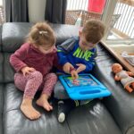 Anthony Carelli Instagram - I’m just posting this so it’s documented & I can look at it forever! Brother and sister love. Marko is becoming an awesome big brother who is patient and loving, not always lol, but he’s doing a great job! #family Woodland Beach