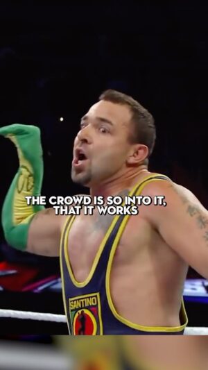 Anthony Carelli Instagram - Santino Marella @themilanmiracle talks about The Cobra and how the only person to kick out of it was Daniel Bryan #wwe #wrestling #wrestlemania