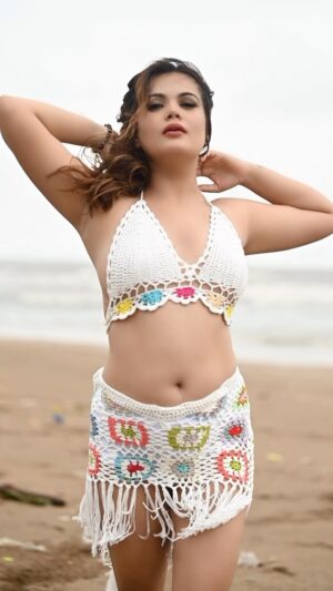Anupama Agnihotri Instagram - Life’s a beach, and I’m just playing in the sand.

📸 @fashion_btphotography 
Wearing @srstore09 
Mua @sara_makemeup_academy 
#beautyfashionmodel #reelsindia #réel #reelkarofeelkaro #reelsviral #explorar #explorepage #look #looks #sections #anupma #anupmaagnihotri #teamlfg#beech #beech