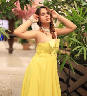 Anupama Agnihotri Instagram - Yellow isn't just a color. It's a positive attitude.

Photographer: @the_pixeleyes
Stylist: @style_deintrepide
Outfit: @laiba.couture
Makeup: @kanak.hmua
Location: @truetrammtrunk & @puneetgidwani

#look #looks #sections #yallow #vibes #vibe #teamlfg #look #lookbok #instadaily #insta #anupmaagnihotri