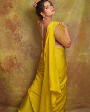 Anupama Agnihotri Instagram - The joy of dressing is in wearing an saree 

#look #looks #sections #saree #sareestyle #lookbook #ootd #potd #teamlfg #instagram #instadaily #anupmaagnihotri