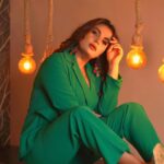Anupama Agnihotri Instagram - Peace or greed – what’s your green today? 👗 @samirafashionofficial 📸 @shotbysaurabh 💄 @sara_makemeup_academy #look #looks #sections #teamlfg #reelsinstagram #instadaily #instapost #anupmaagnihotri