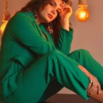 Anupama Agnihotri Instagram - Peace or greed – what’s your green today? 👗 @samirafashionofficial 📸 @shotbysaurabh 💄 @sara_makemeup_academy #look #looks #sections #teamlfg #reelsinstagram #instadaily #instapost #anupmaagnihotri