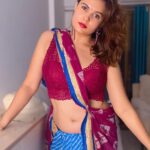 Anupama Agnihotri Instagram - Tradition wrapped in beauty, the saree way #traditional #wrapped #in #beauty #the #saree #way #look #looks #sections #xoxo #loveislove #fyp #photogram #teamlfg #instadaily #explore #anupmaagnihotri