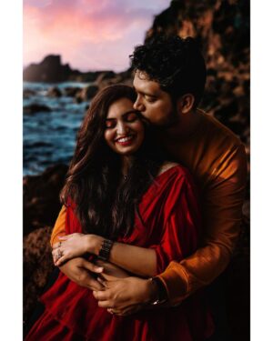 Arjun Kamath Instagram - When I met the sun one fine morning, I asked him, “where do you get the shimmer, the warmth, and the colour?”
He smiled. 

That day passed in sweet nothings. Hours spent greeting the ocean at my feet, carving stories in the sand with my fingers, trying to figure what the birds keep singing about. 

It was only at the hour of dusk, when the sun slowly receded from the violet skies, that I saw you. 

And in that first embrace by the sea, bidding goodbye to the rosy sun, it all came to me. Where the sun gets his shine from, where the moon finds her undying glow, and why the stars spend all night sending sweet messages through their twinkles.

It is love that lights up the world and gives it all the colour and soul. Isn’t it, my beloved? I swear I felt it when we met, and have felt the same each day ever since.

Pragnya & Hemanth, Goa 2022

#CapturedOnCanon with a @canonindia_official EOS R5 

#arjunkamathphotography #preweddingshoot #photography  #prewedding #preweddingphotography #photoshoot #coupleshoot #goa #love #beach #light #sunset #sky #evening #beautiful #couple #romance #DoGreatWithCanon #MentorsInFocus #EOSMaestro #instagood #instamood #instagram #instaphoto