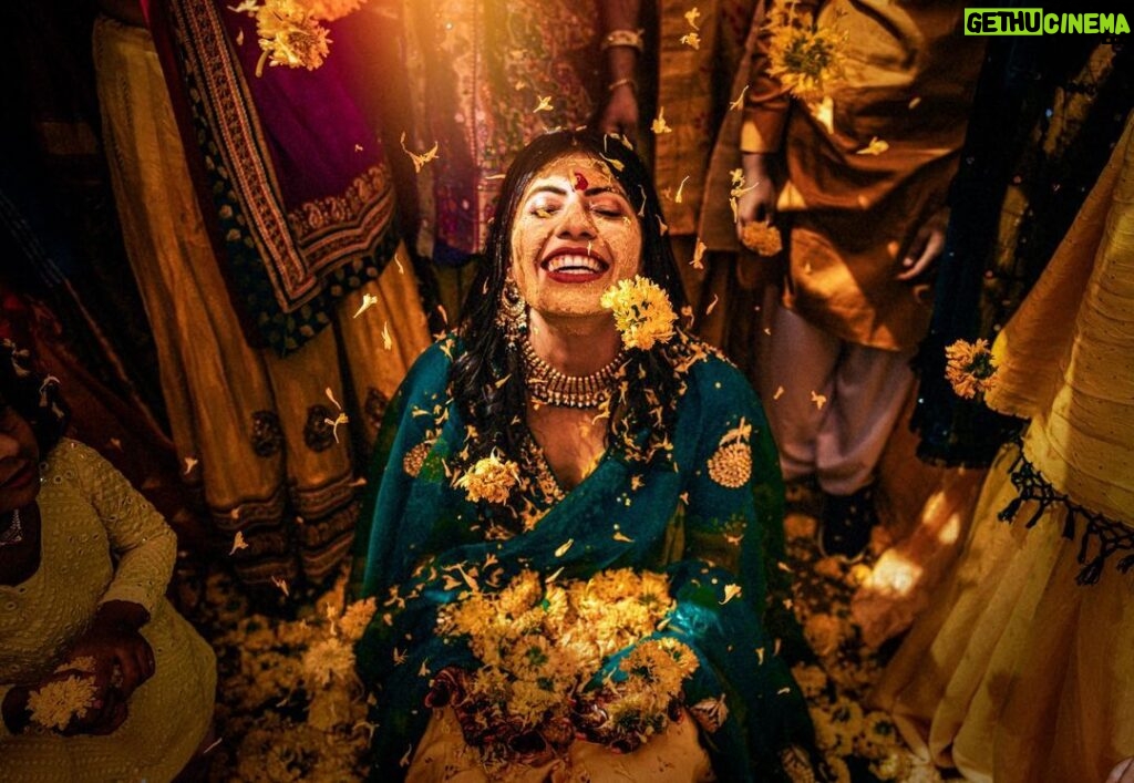 Arjun Kamath Instagram - Here are a couple of my favourite images from Nidhi and Shirish’s beautiful wedding at the Heritage Khirasara Palace in Rajkot, Gujarat. Nidhi & Shirish, Rajkot(February 2022) @canonindia_official @srishtidigilife @profoto #bride #bridal #wedding #weddingphotography #portrait #weddingday #indianwedding #haldiceremony #haldi #DoGreatWithCanon #MentorsInFocus #EOSMaestro #instagood #instagram #arjunkamathphotography
