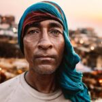 Arjun Kamath Instagram – At dawn’s break, in Varanasi’s age-old Manikarnika Ghat, our paths crossed. A labourer from Majhi Nau Samaj, mirroring decades of toil in his sun-burnished eyes. Existence etched into the contours of his face, moist with exertion. Amidst the metaphorical flames of Manikarnika Ghat, he paused, gaze meeting the lens, eternity encapsulated. Golden daylight kissed the chaos, illuminating the narrative of a city ablaze – Varanasi, in its relentless dance of birth and death. Fiery pyres, ephemeral bokeh of distant homes, whispering stories of poignant warmth. A portrait capturing resilience, etching a sunrise on the canvas of humanity.

#CapturedOnCanon with a @canonindia_official EOS R5 

#arjunkamathphotography #photography #portrait #man #hardwork #mood #portraitphotography #eyes #sunrise #banaras #fire #manikarnikaghat #cityscape #sunlight #golden #travelphotography #varanasi #varanasidiaries #india #DoGreatWithCanon #MentorsInFocus #EOSMaestro #instagood #instamood #instagram #instaphoto Varanasi, India