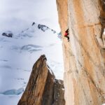 Ashima Shiraishi Instagram - Chamonix photo dump ♻️📷 Tues: lead world cup finals ▶️ Wed: mountaineering type beat 🏔⛏🪖. (Was terrified of the axe and crampons 90% of the time) Digital Crack was equally wet as it was majestic, but I'm v happy I got to pull some moves! 😢❄️💧grateful to have had the privilege of traveling abroad to do what I love w some high-quality people 💟🎇 thank you @johnrobeds for leading us up Aiguille du Midi and @gajdaphotography , for the pictures and being a trooper/fellow novice alpine climbing companion🤝- wouldn’t have done it without you. Aiguille du Midi - 3842m