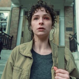 Ashleigh Cummings Instagram - We had a deeelightful day yesterday at the TCAs discussing NOS4A2. I keep falling more and more in love with this project and its people ⛄️Here’s a little look ❤️🦷🌝 @nos4a2_amc