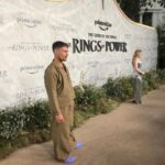 Augustus Prew Instagram - Lord of the Rings- The Rings of Power Premiere was last night in London ❤️ And yes I was wearing crocs 😏 Sept 2nd 2022, the journey begins @lotronprime Middle Earth