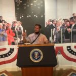 Augustus Prew Instagram - Me and @dankyklein geeked the fuck out at the Reagan Presidential Library, went on 1980’s Air Force One baby (yeeeeaaahhhh!!!), bought every single commemorative photo possible AND saw a model of a horse with no legs coming out of the floor there for some reason Reagan Library