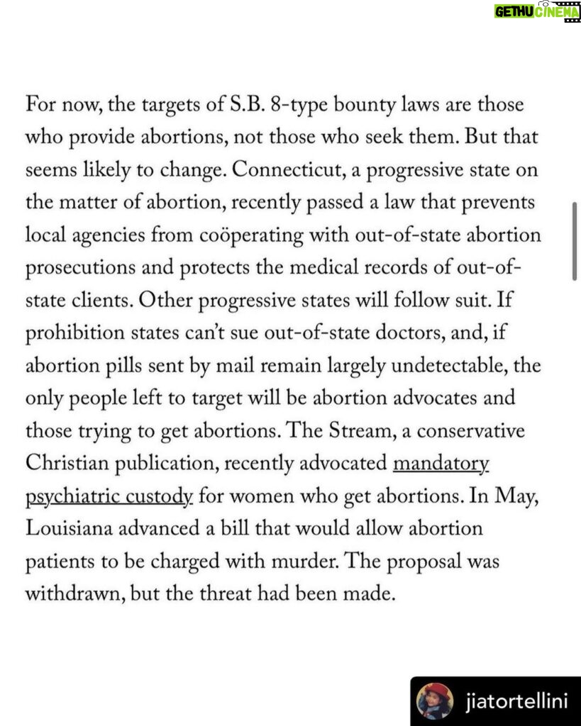 Augustus Prew Instagram - This article by @jiatortellini really hits home and dissects how we got to this place of unmitigated disaster, what’s gonna happen now, what the short and long term consequences are and what we need to do as pro-choice, pro-equality, pro-justice, anti-racist, queer allies/advocates/people to get us all out of this incredibly dangerous place we now find ourselves in. Abortion is healthcare. Healthcare is a human right. “Abortion is a necessary pre-condition to justice and equal rights” What she said. Thanks @jiatortellini for writing this incredible piece and thank you for reposting this @alokvmenon Los Angeles, California