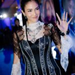 Aulia Sarah Instagram - Stepping into 'The Marvels' premiere as Monica Rambeau, blending elegance with super power. @marvelindonesia @disneyindonesia Designer: @jeantirtamarta Concept Styling: @jonathandytan Make Up: @ms_lifa Hair: @ade_ragil_hairdo Accessories: @tuloladesigns @naula_studio @gelap.ruangjiwa