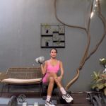 Aulia Sarah Instagram – what do you think Barbie does to get in shape? 🤭 #WorkoutWithAuliaSarah