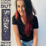 Aurra Bhatnagar Badoni Instagram - It’s kinda normal.. isn’t it 🤷‍♀️🐱 #normal #catlover #beingwhoiam