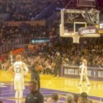 Ava Allan Instagram - Lakers made it look too easy last night 💜🏀💛 Crypto.com Arena