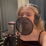 Ava August Instagram - Day in the life writing and recording in LA <3