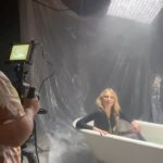 Ava August Instagram – BTS Part 1 of the Music Video for Beauty Queen 👑 this was the bathtub scene and I’m so happy with how it turned out. I had told the production team I wanted a moody scene in the bathtub and they nailed it! And yes…the water was freezing. Link in my bio to watch 🫶🏻