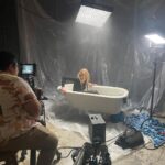 Ava August Instagram – BTS Part 1 of the Music Video for Beauty Queen 👑 this was the bathtub scene and I’m so happy with how it turned out. I had told the production team I wanted a moody scene in the bathtub and they nailed it! And yes…the water was freezing. Link in my bio to watch 🫶🏻