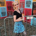 Avi Lake Instagram - A little late to posting but I had such a fun time at #ACL day 1 last weekend!! :)🦋🖤 #aclfestival #austincitylimits Austin City Limits Music Festival (ACL)
