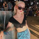 Avi Lake Instagram - A little late to posting but I had such a fun time at #ACL day 1 last weekend!! :)🦋🖤 #aclfestival #austincitylimits Austin City Limits Music Festival (ACL)