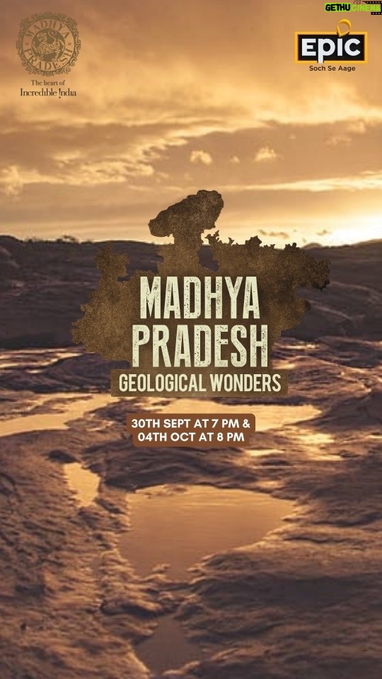 Avinash Sachdev Instagram - We bet you aren’t prepared for this astonishing wonderment! Watch Madhya Pradesh - Geological Wonders on 30th Sept at 7:00 PM, only on EPIC & EPIC ON. Available On - Tata Play 735, Airtel 138, DISHTV 830, Videocon D2H 959, SUN DIRECT 327, GTPL 390, GTPL KCBPL 342, SITI Digital 608, IMCL (IN DIGITAL) 292 , FASTWAY 277. #MadhyaPradesh #MadhyaPradeshTourism #MPTourism #MPGovt #Geology #IndianGeography #IncredibleIndia #Trending #EpicUnseenAndUnheard #fyp #EPIC