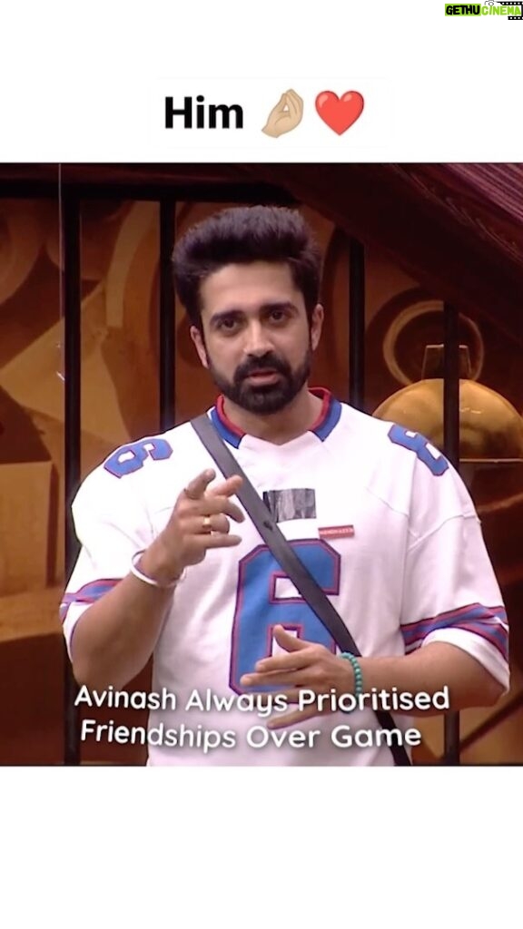 Avinash Sachdev Instagram - Amidst the betrayals and trials, our #Herono1 has emerged as a steadfast guardian of friendship throughout his journey in the biggboss house. He has proved that true friendship endures, standing tall despite the betrayals He has been an unyielding pillar of trust, always ready to forgive, yet wise enough to learn that’s our hero for you’ll ❤😇 Outfit : @powerlookofficial #AvinashSachdev #AvinashVijaySachdev #AVS #Sachkadev #Avinashinbiggboss #Avinashinbbott #Biggbossott #Avinashkipaltan #lionofthejungle