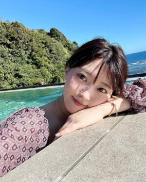 Ayuri Yoshinaga Instagram - 吉永の夏休みシリーズ1☀️

千葉はいい所だよ！
ドラ恋の時の水着また着れて嬉しい💘

 
#千葉  #夏休み  #데일리  #여행
 #일본